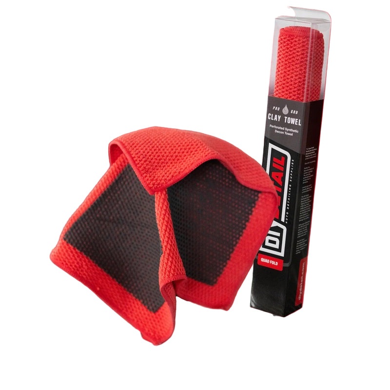 DIY Detail Quad Fold Fine Grade Clay Towel – (V2)