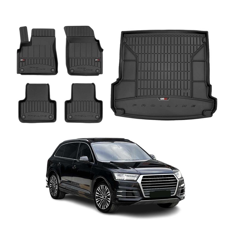 2017-2025 Audi Q7 4M OMAC Premium Floor Mats & Cargo Liners