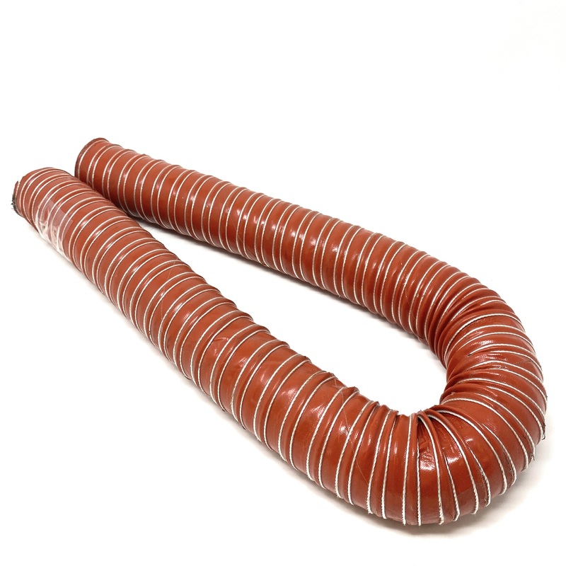Brake Duct Hose (2.5 ID) – Silicone with wire coil (set of 2)