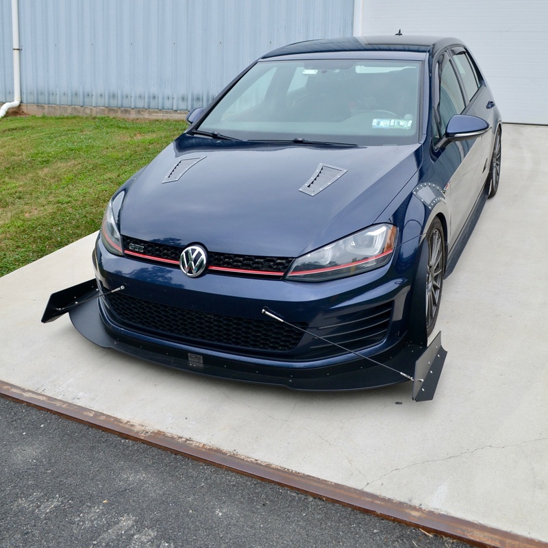 Track Chassis Mounted Splitter – MK7 GTI 2015-2017 V3