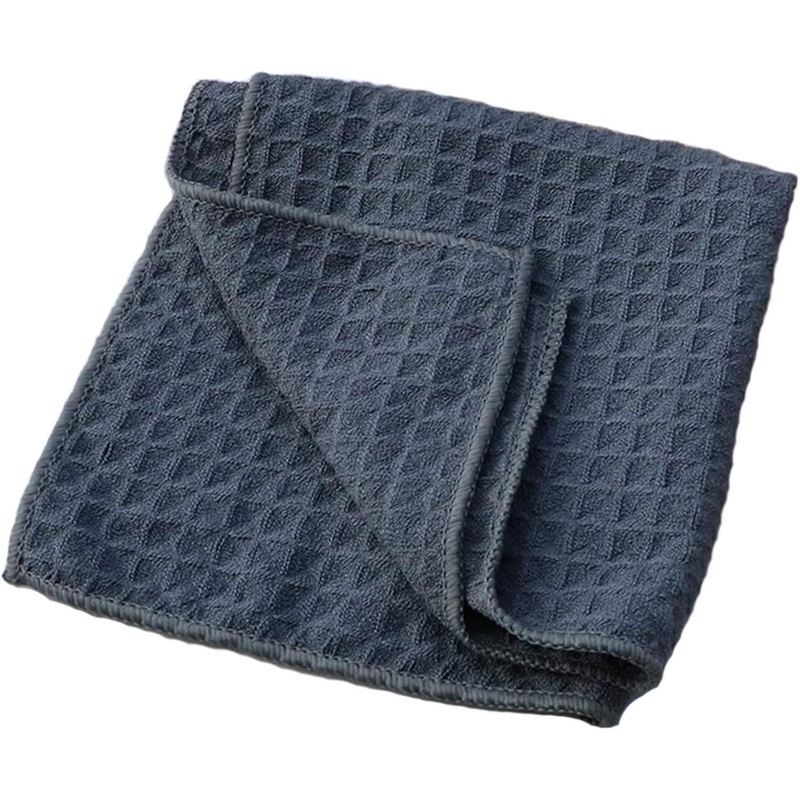 Professional Grade Waffle Glass Detailing Cloth : 40 x 40 cm