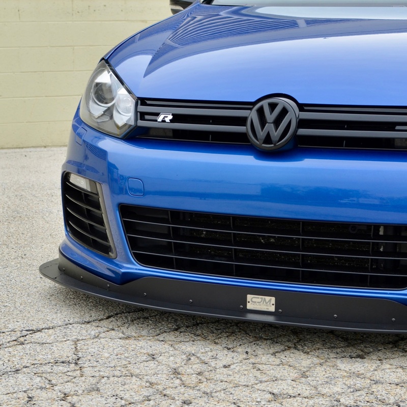 Chassis mounted splitter with air dam – MK6 Golf R (2010-2012) V2