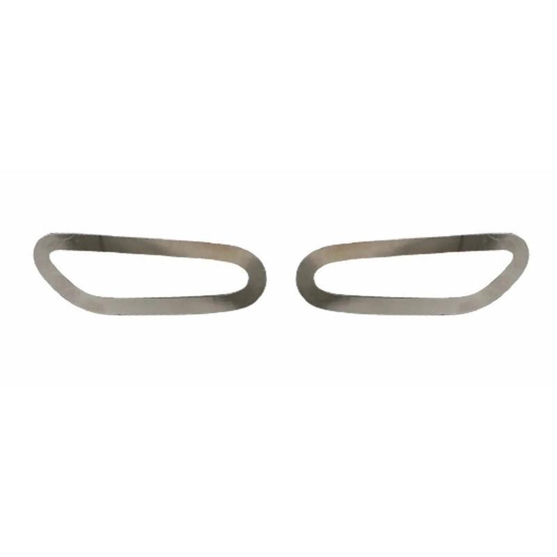 2005-2012 BMW 3 Series E90 Sedan Side Indicator Signal Trim Cover Stainless Steel 2Pcs
