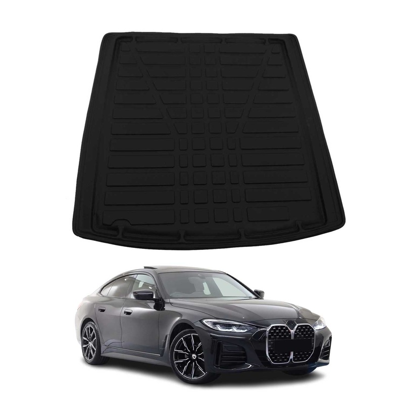 2022-2025 BMW 4 Series G26 Gran Coupe Cargo Liner Trunk Mat All Weather Black