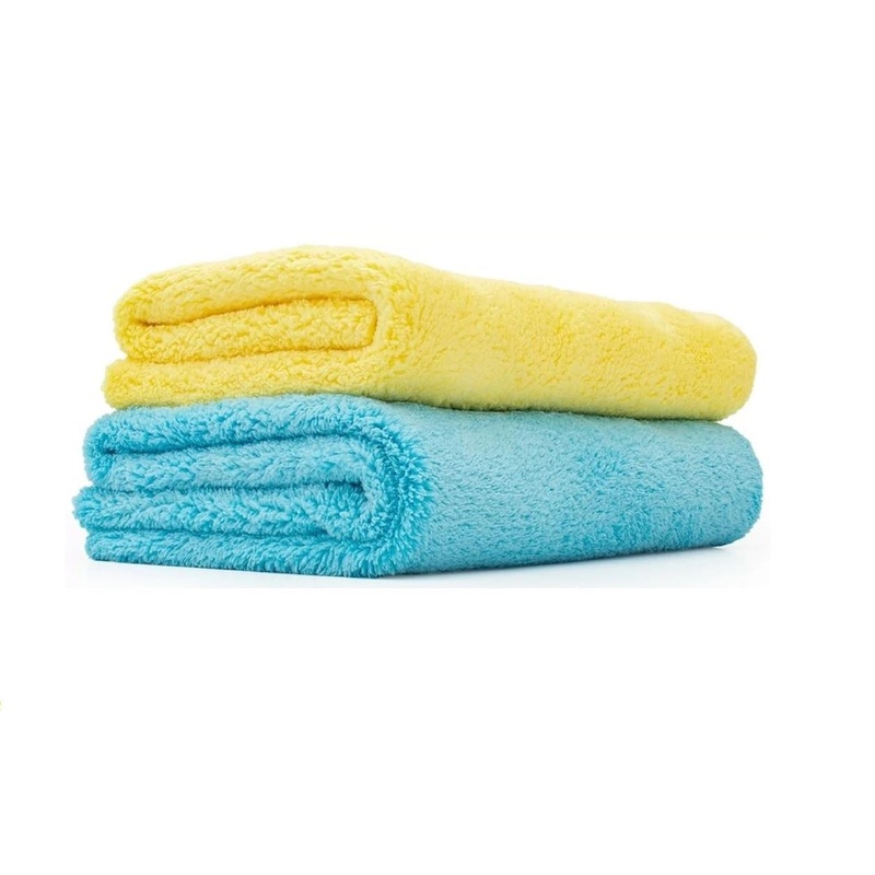 The Rag Company Minx Edgeless Coral Fleece Towel (Light Blue)