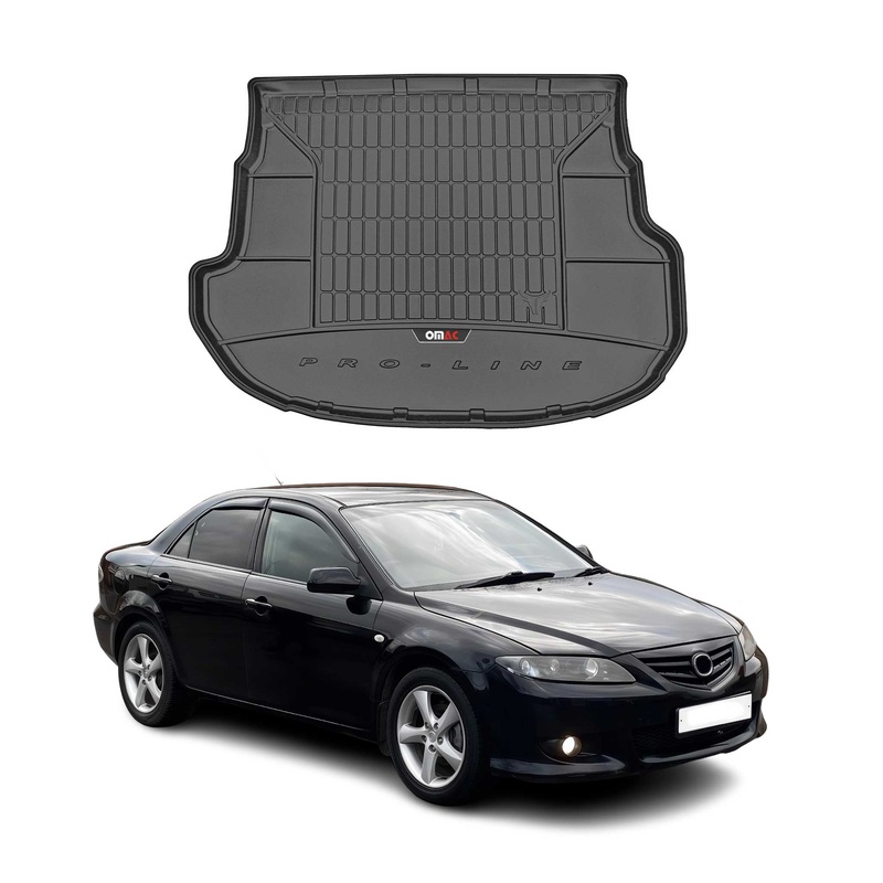 2003-2008 Mazda 6 Sedan Premium Cargo Liner Trunk Mat All Weather Heavy Duty
