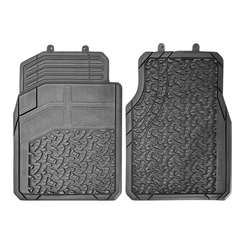 Semi Custom Trim fit Floor Mats Liners for Dodge Trucks & SUV All Season Rubber