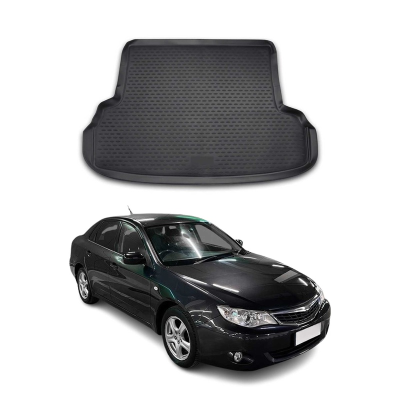 2008-2011 Subaru Impreza Sedan Cargo Liner Trunk Mat All Weather Black