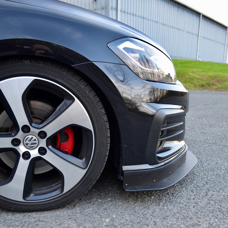 Chassis mounted splitter with air dam – MK7.5 GTI 2018-2021 V2