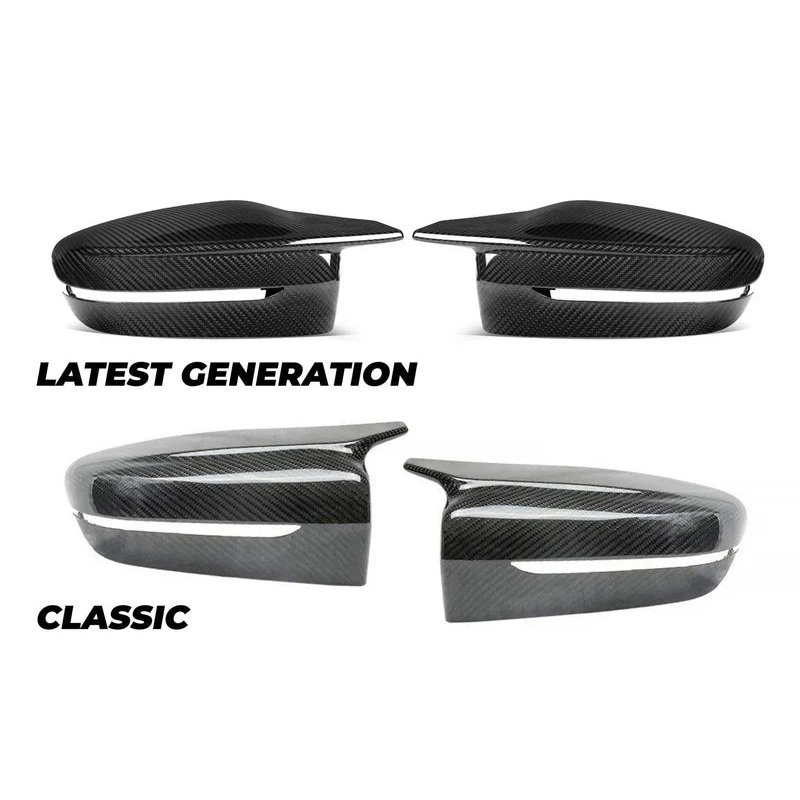 BMW 2 Series 220i G42, 3 Series 330i G20 & 4 Series 440i G22 Pre-preg Carbon Fibre M Style Mirror Covers by TRE (2017+)