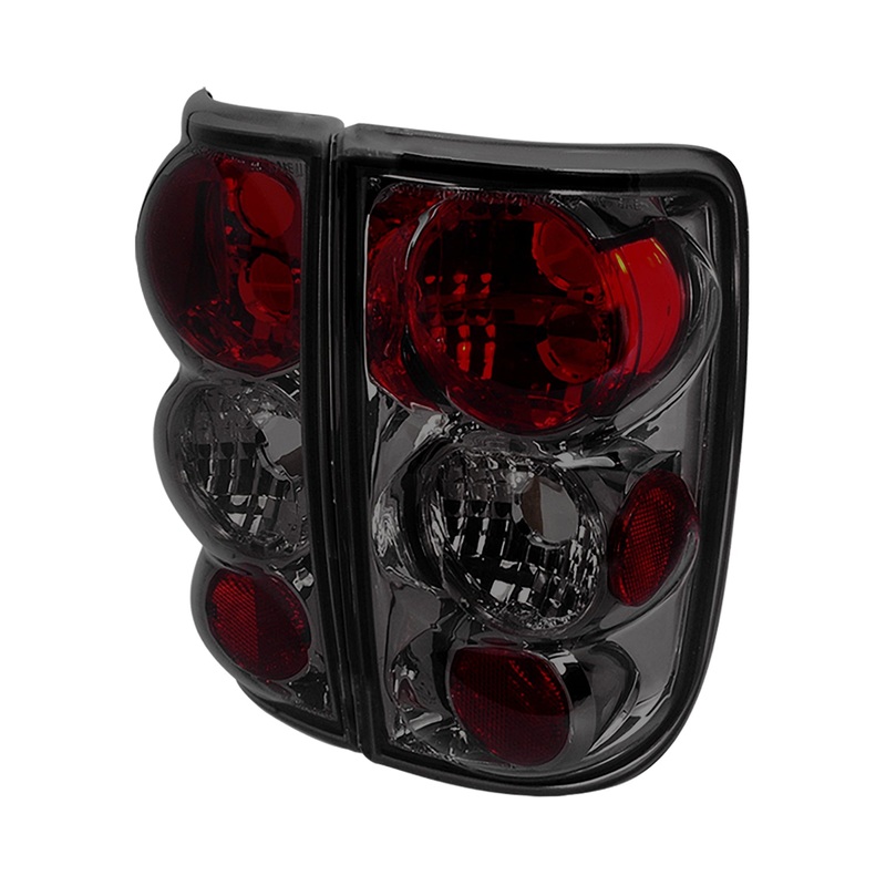 1995-2004 Chevy Blazer/S10 GMC Jimmy/Envoy Bravada Tail Lights Chrome/Smoke