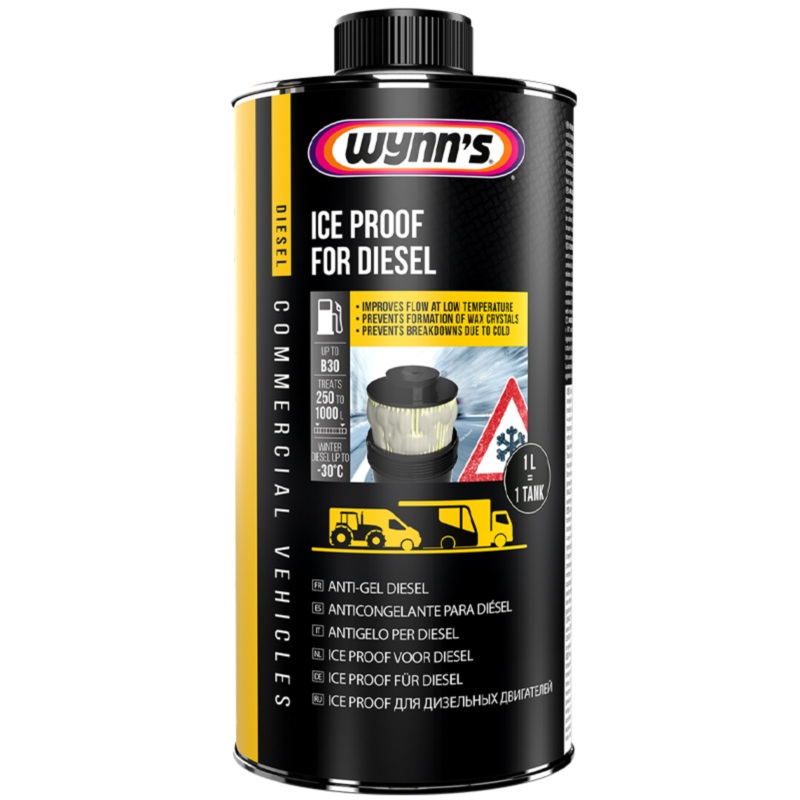 Wynn’s Commercial Vehicle Ice Proof for Diesel 1L