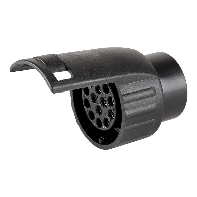 12N 7 Pin Socket To 13 Pin Plug Adaptor