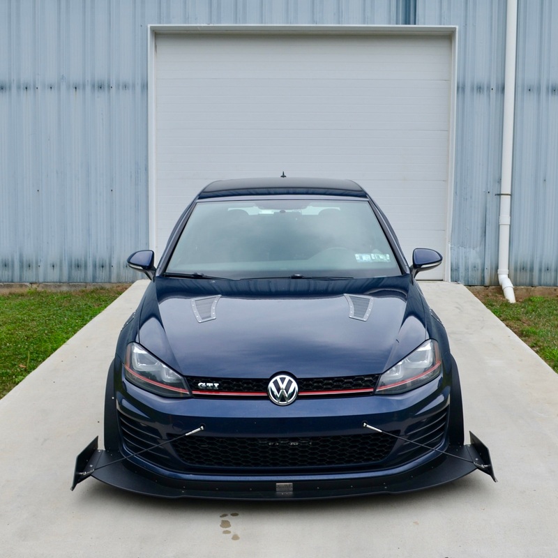 Track Chassis Mounted Splitter – MK7 Golf R 2015-2017 V3