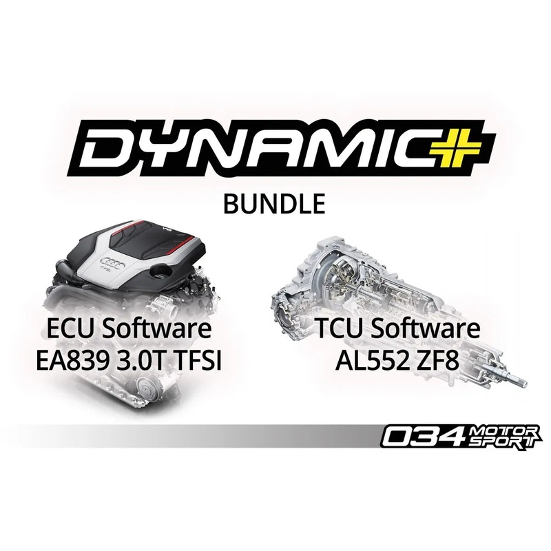 034Motorsport B9/B9.5 Audi S4/S5/SQ5 EA839 3.0T Dynamic+ Performance ECU & AL552 ZF8 Transmission Tuning Bundle