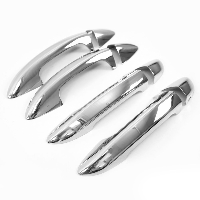 2006-2010 VW Passat B6 Car Door Handle Cover Protector Stainless Steel Chrome