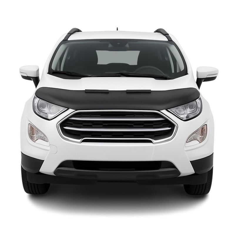 2018-2022 Ford EcoSport Car Bonnet Mask Hood Bra Black 1 Pc