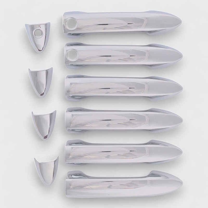 2017-2025 Honda Ridgeline Door Handle Cover Chrome 10Pcs ABS Plastic