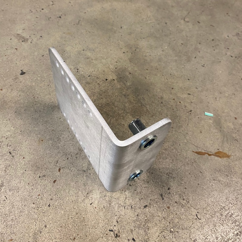 Replacement Bracket – V2  / V3 / V4 Chassis Mounted Splitter – Lower outside bracket