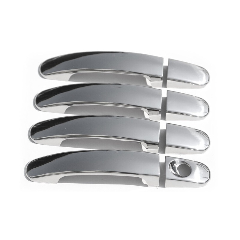 2013-2019 Ford Escape Car Door Handle Cover Protector Stainless Steel Chrome 8 Pcs