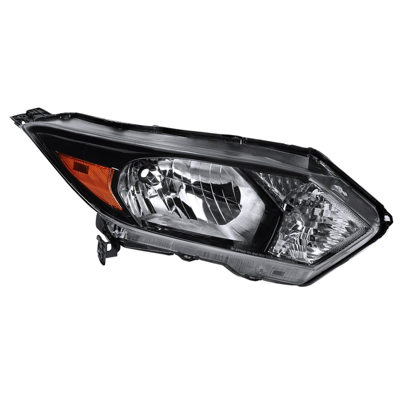 2016-2018 Honda HR-V Clear Crystal Headlight Amber Reflector – Passenger Side