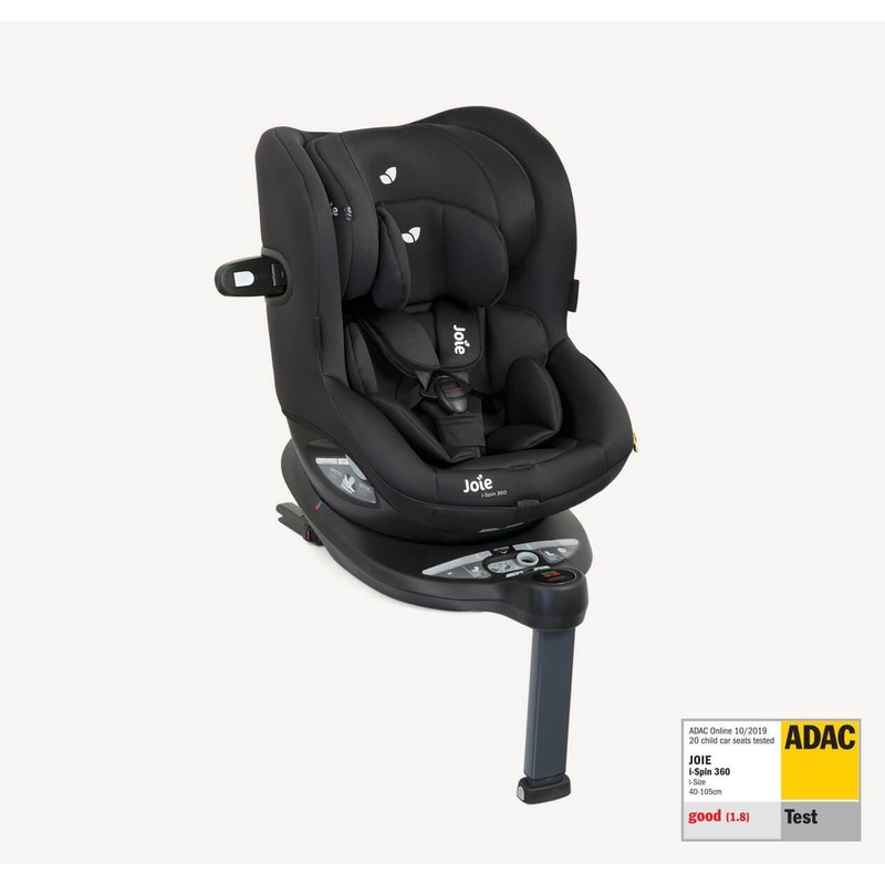 Joie I-Spin 360 isofix car seat (40-105cm), Coal