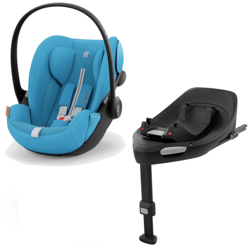Cybex Cloud G i-Size 40-87cm, car seat Plus Beach Blue with Base G
