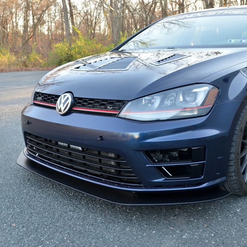 Chassis Mounted Splitter / Front Lip MK7 Golf R (2016-2017) – V4