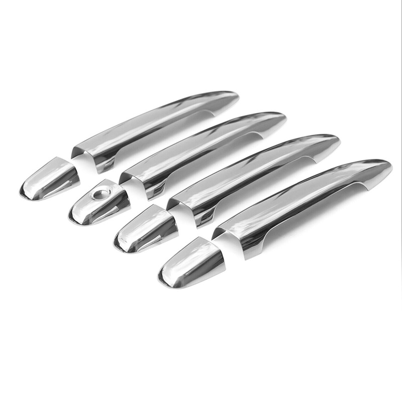 2003-2009 Lexus GX 470 Car Door Handle Cover Protector Stainless Steel Chrome 8 Pcs