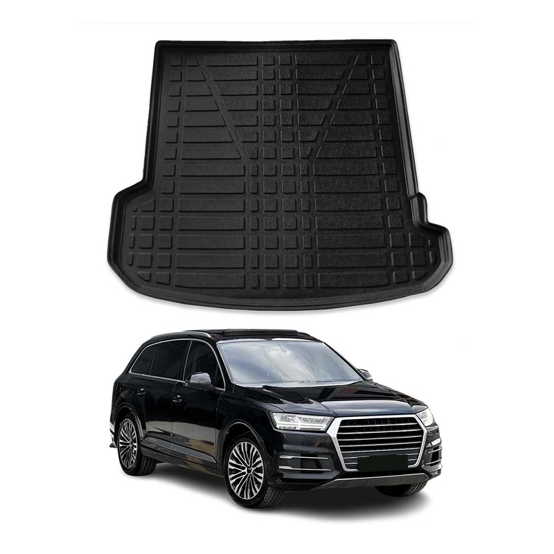 2017-2025 Audi Q7 Cargo Liner Trunk Mat All Weather Black