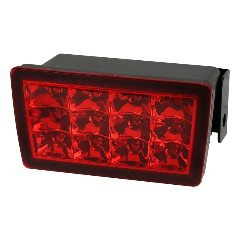 2011-2021 Subaru Impreza WRX STI F1 Style LED 3rd Brake Light Chrome/Red Lens