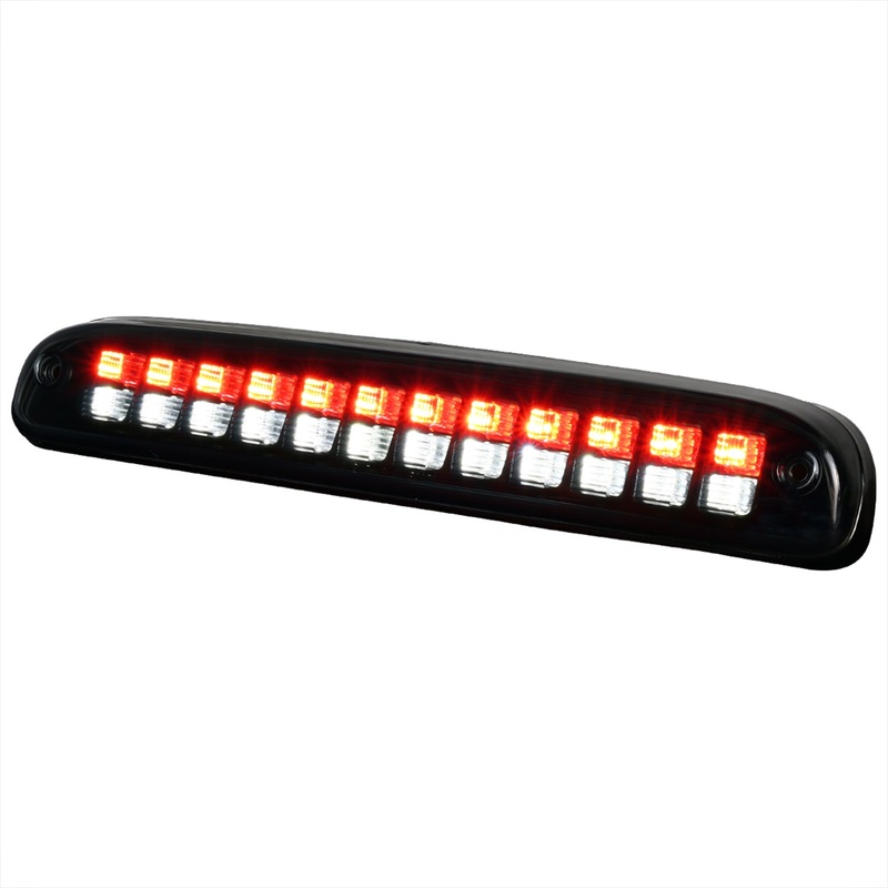 1993-2016 Ford F-250/350/450/550/Ranger LED 3rd Brake Tail Light Black/Smoke