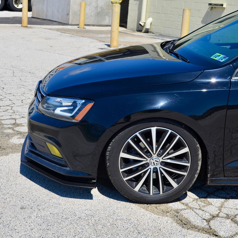 MK6.5 Jetta Front Lip (2015-2018) Bumper Mounted