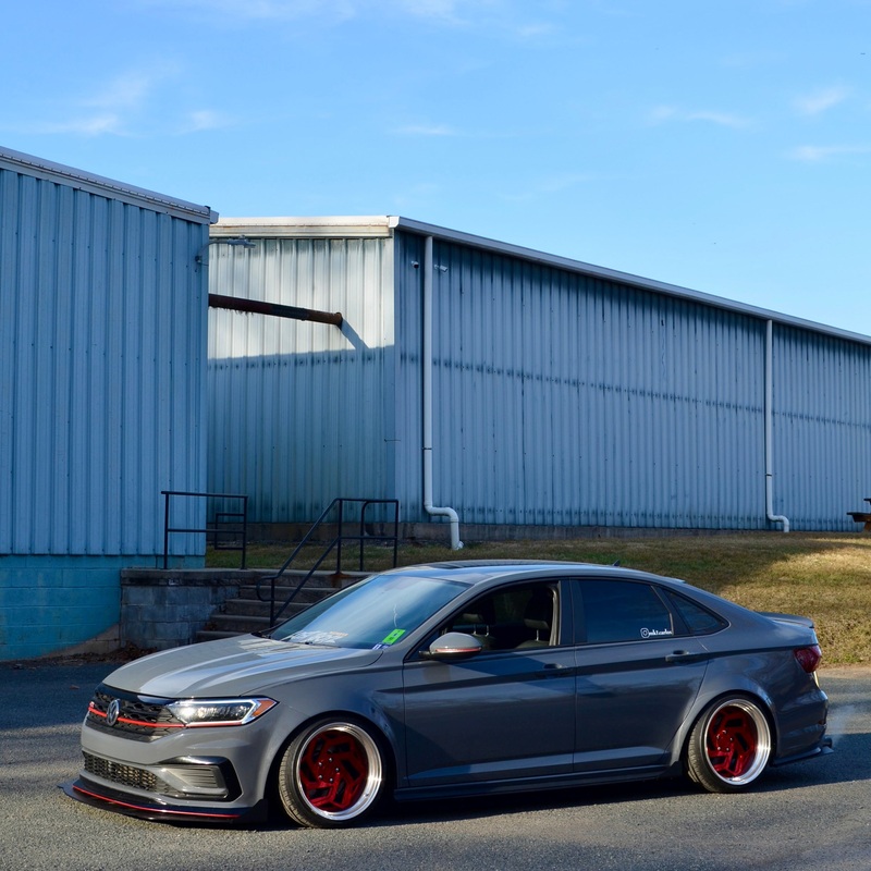 Chassis Mounted Splitter MK7 GLI (2019-2021) – V4