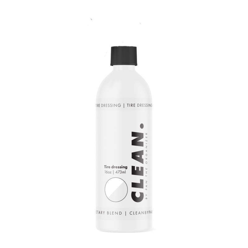 CLEAN. By Pan the Organizer – Tyre Dressing