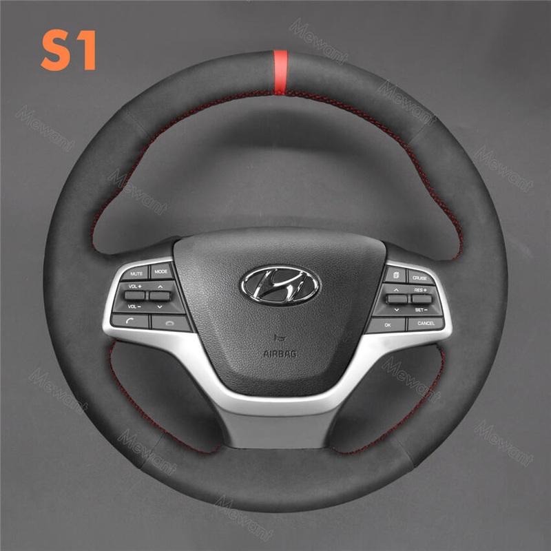 Steering Wheel Cover for Hyundai Accent Elantra 2018-2020