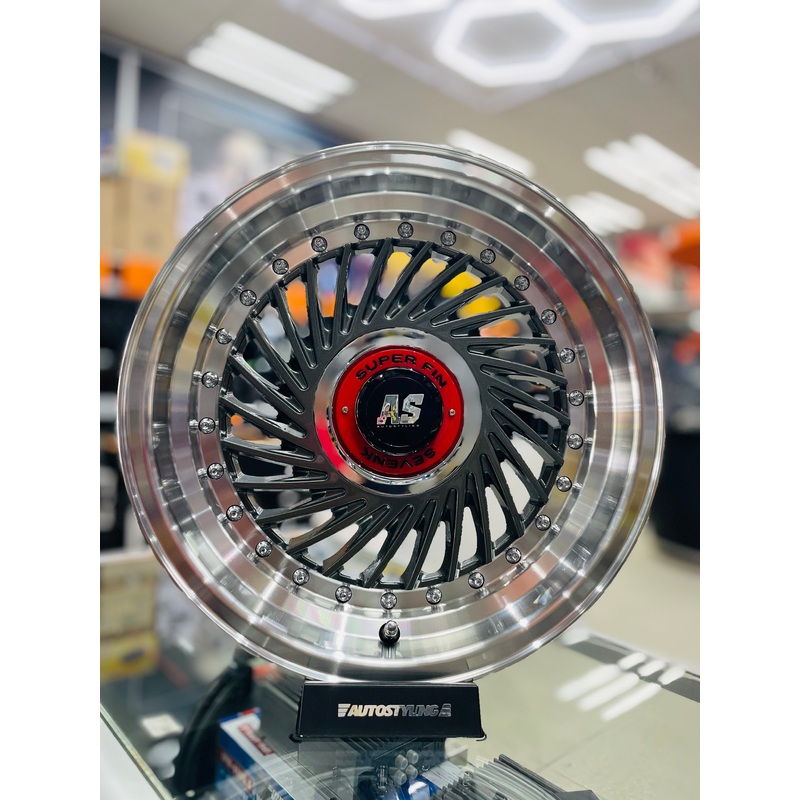 15 AS-SUPERFIN 4×100 & 4×108 GUNMETAL WHEELS
