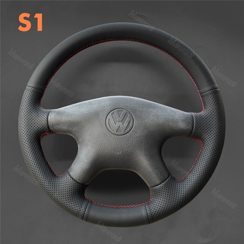 Steering Wheel Cover For Volkswagen Transporter T4 Camper Caravelle 1991-2003
