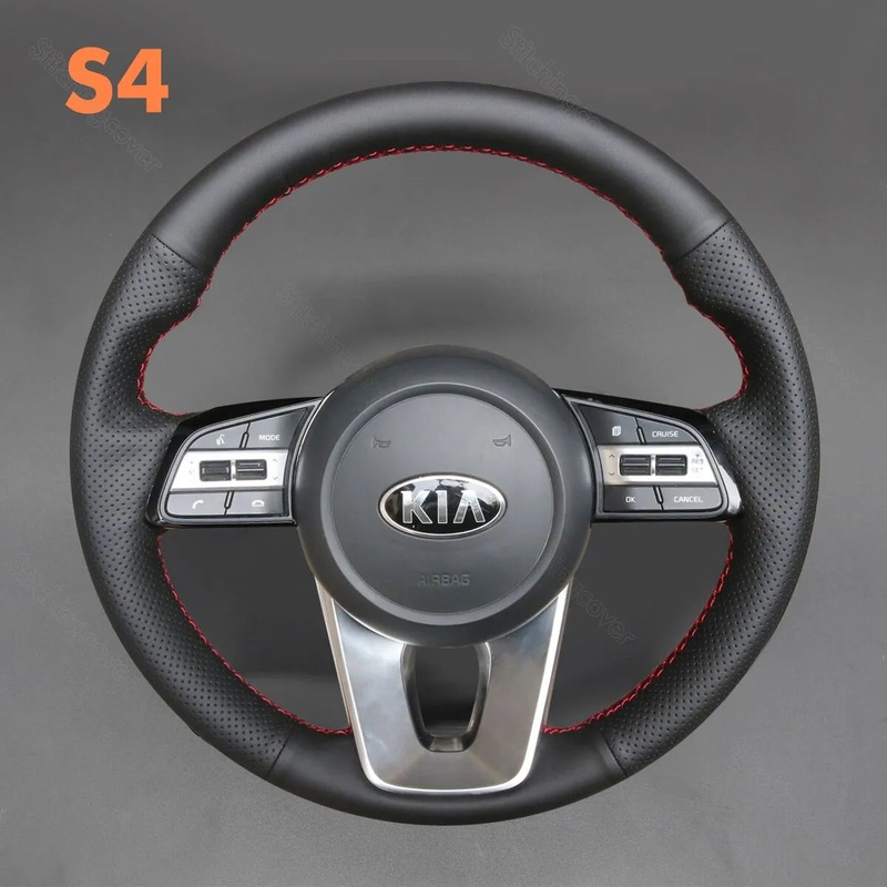 Steering Wheel Cover for Kia Forte Seltos Optima Ceed 3 Proceed Xceed Optima 5 Cerato
