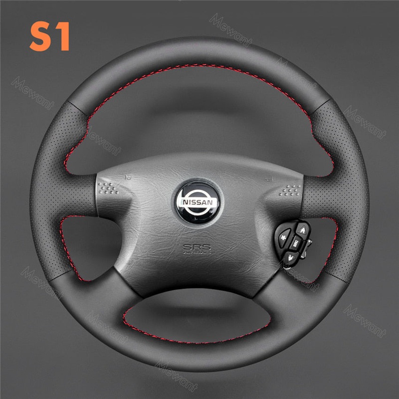 Steering Wheel Cover for Nissan Almera N16 X-Trail T30 Almera Tino 2000-2003