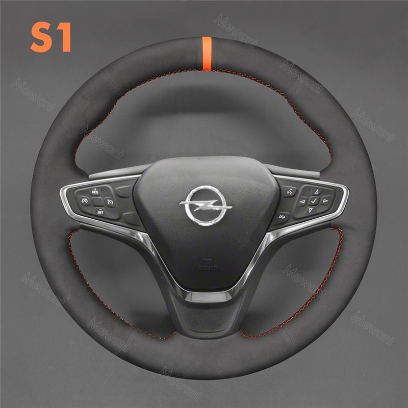 Steering Wheel Cover For Opel Ampera-e 2016 2017 2018 2019 2020
