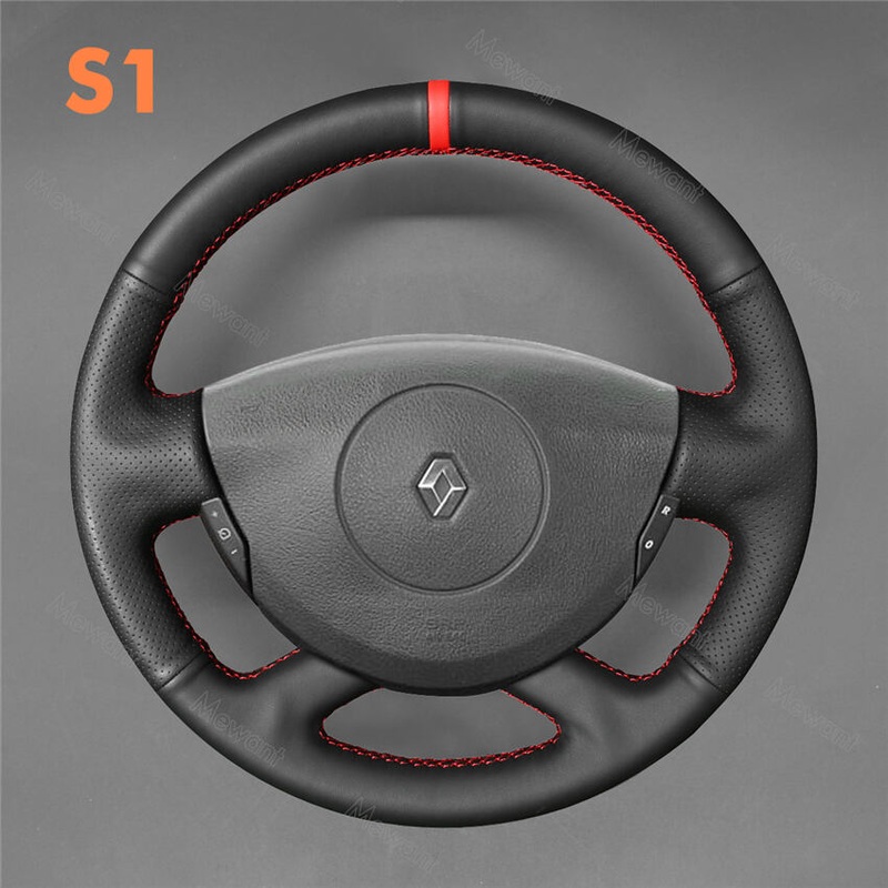 Steering Wheel Cover for Renault Laguna 2 Trafic 2 Espace Grand Espace Vel Satis 2001-2014