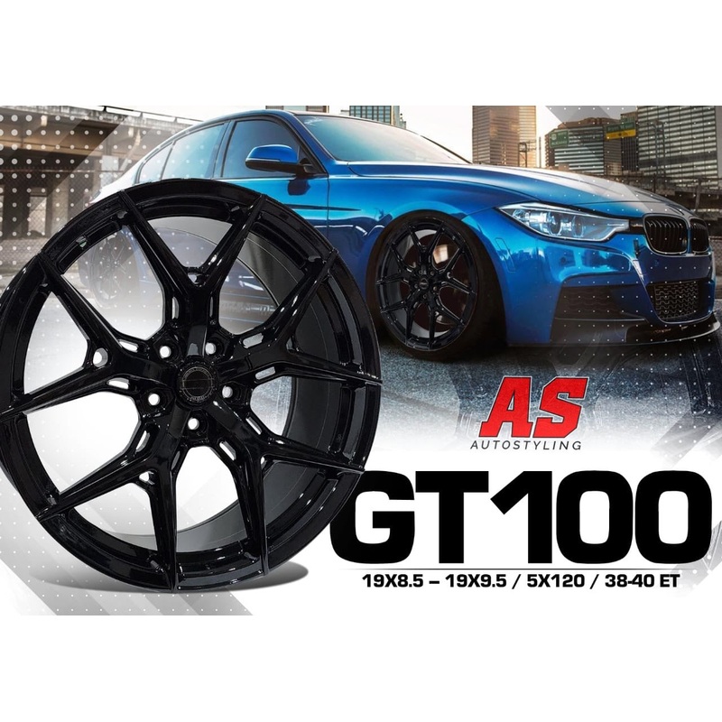 19 AS-GT 100 5×120 pcd wheels