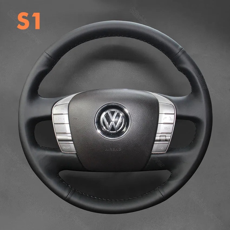 Steering Wheel Cover For Volkswagen VW Phaeton 2010-2016