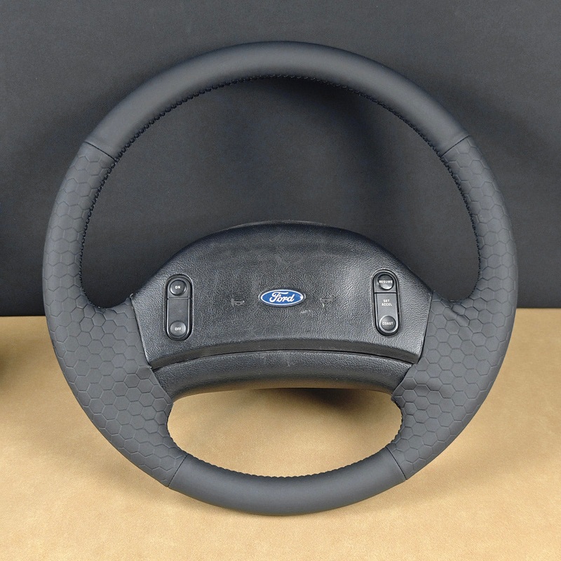USA Warehouse Steering Wheel Cover for Ford F150 F250 F350 Bronco 1992-1996