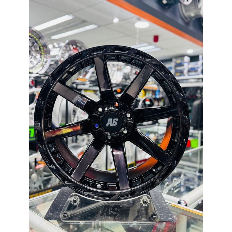 20 CONCAVO SERIES 316 GLOSS  BLACK BAKKIE RIMS 6/139 PCD