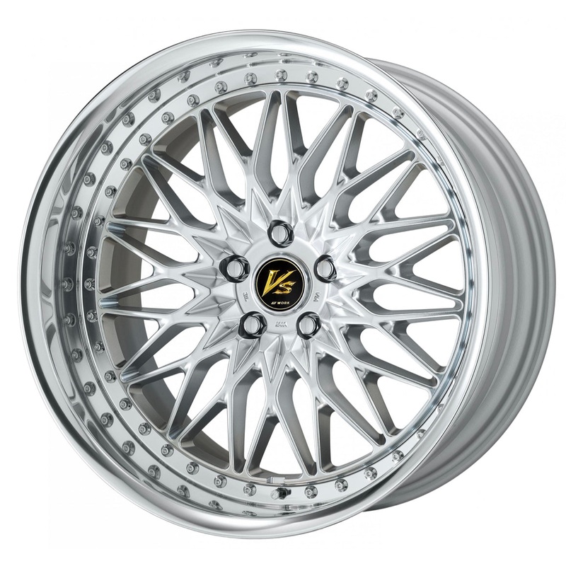 20 WORK VSXV 3pce split wheels 5/120