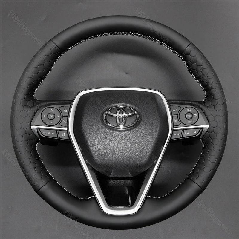 USA Warehouse Steering Wheel Cover for Toyota RAV4 Camry Corolla 2018-2024