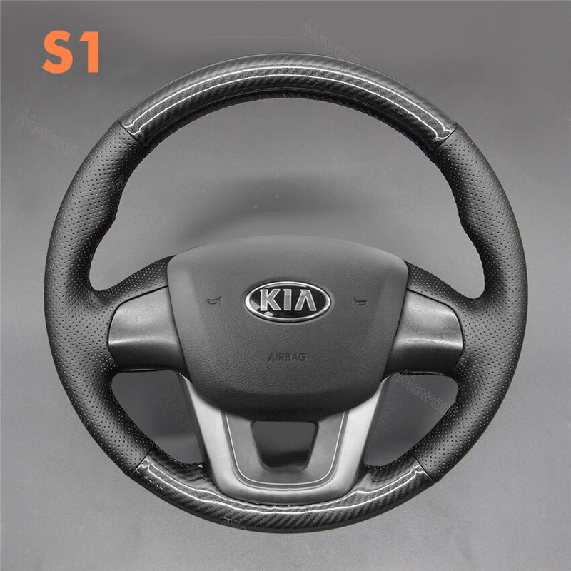 Steering wheel Cover For Kia Rio 3 2011-2017
