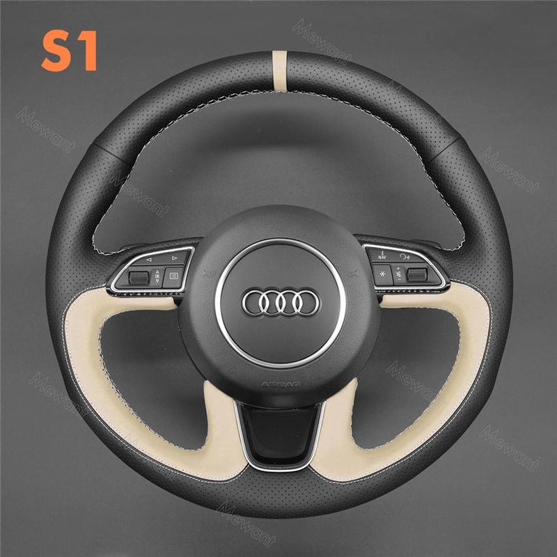 Steering Wheel Cover For Audi Q3 Q5 Q7 2015-2018
